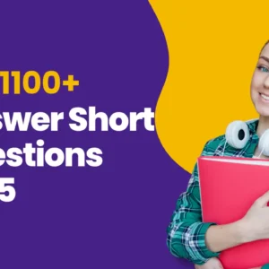 PTE Answer Short Questions 2025