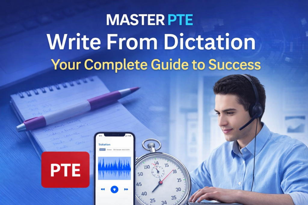 Master PTE Write From Dictation 2026: Your Complete Guide to Success