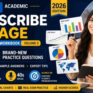 PTE Describe Image Practice (Volume 3 – 2026 Edition) – 30 Advanced Questions, Templates & Expert Strategies