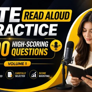 PTE Read Aloud Practice 2026 – 300 High-Scoring Questions (Volume 1)